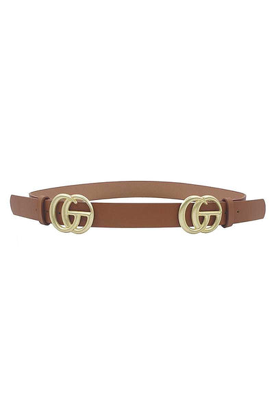 Fashion Double Sided Letter Design Belt