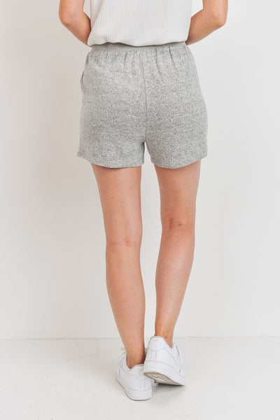 Pocket Shorts Brushed Hacci